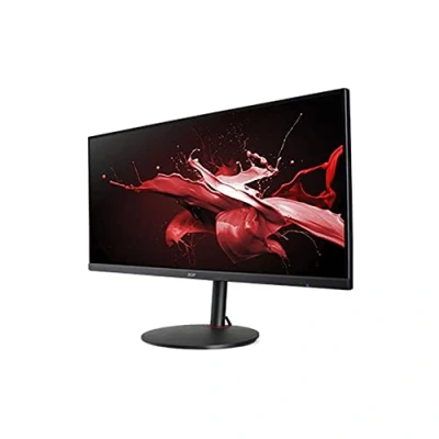 Image of Acer Nitro XV340CKP 34 Inch Ultra Wide Quad HD Gaming Monitor (IPS Panel, FreeSync, 144 Hz, 1 ms, HDR Ready, DP, HDMI, Height Adjustable, Black)