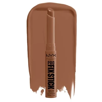 Image of NYX Professional Makeup Correcting Concealer Stick, Covers Blemishes, Dark Spots and Discolouration, 12H Wear, Vegan Formula, Pro Fix Sienna