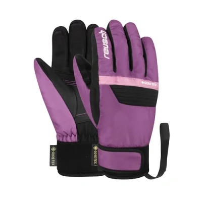 Image of Reusch Bolt SC Gore Tex Junior Warm, Waterproof, Windproof and Breathable Winter Gloves, Finger Ski Snow Gloves for Children, Kids, Teenagers, Girls Boys