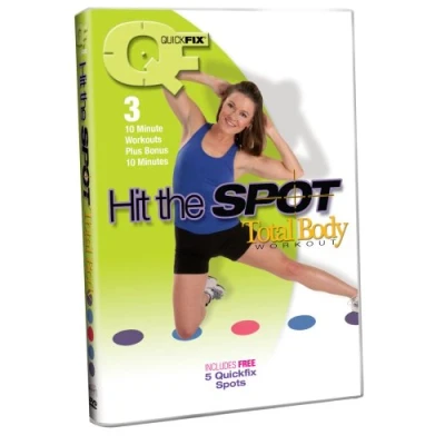 Image of Quick Fix: Hit the Spot Total Body Workout [DVD] [Region 1] [US Import] [NTSC]