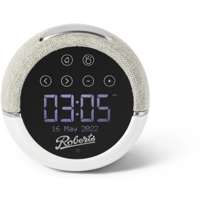 Image of Roberts ZENPLUSW Wellbeing FM DAB+ Alarm Clock Radio White