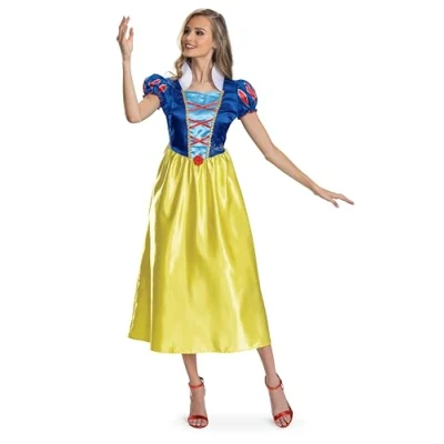 Image of DISGUISE 158369E EU Snow White Basic Plus Adult (Eu) Disney Princess Fancy Dress, Women, Multi, L