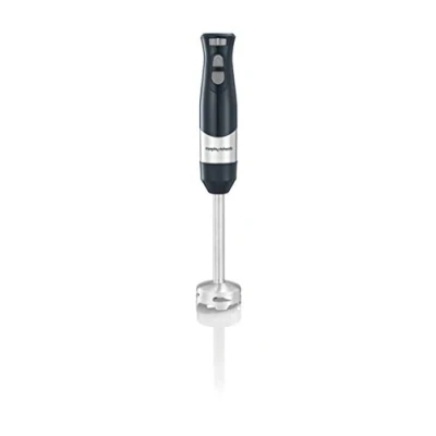 Image of Morphy Richards Total Control Hand Blender Grey 600W 5 Speed Settings Plastic And Stainless Steel 402060