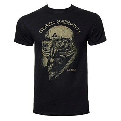 Image of Black Sabbath OFFICIAL US Tour 78 Ironman Avengers Tony Stark T Shirt Medium