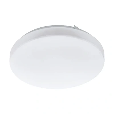 Image of EGLO Wall/Ceiling Light, Alloy Steel Plastic, 11.5 W, White, Diameter 28 cm