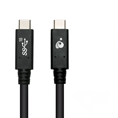 Image of IOGEAR USB C to 3.1 Gen 2 6Ft Cable Power Delivery 100W Data Rate Up 10Gbps MacBook iPad Pro 2020 Chromebook Pixel Switch Type Devices/Laptops G2LU3CCM01E