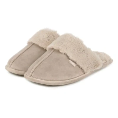 Image of Totes toasties® Ladies Velour Mule Slippers