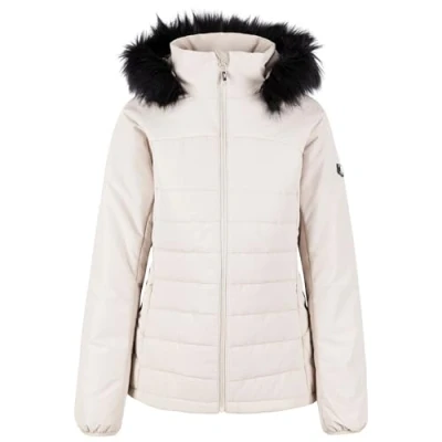Image of Trespass WoMens Padded Jacket With Hood and Zipped Pockets Translate