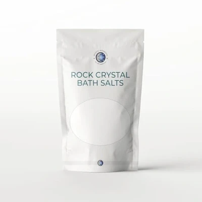 Image of Mystic Moments Rock Crystal Bath Salts 500g Natural Soak for Muscle, Perfect Skin, Face &amp; Body 100% Vegan GMO Free