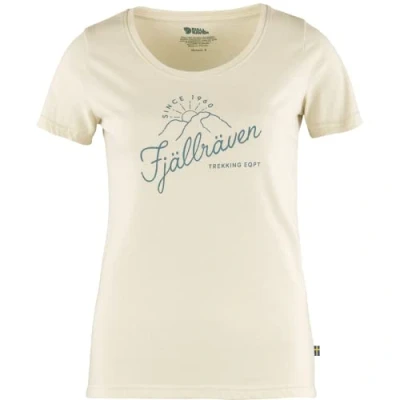 Image of FJALLRAVEN F83530 113 Sunrise T Shirt W Chalk White XXS