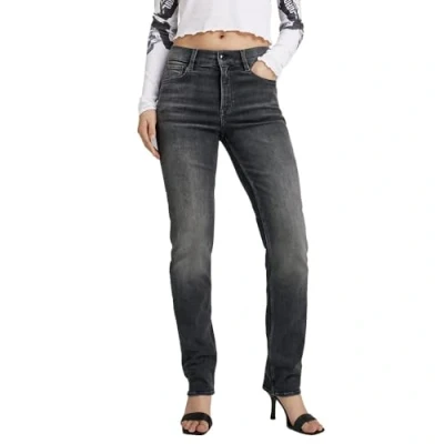 Image of G Star Women&#039;s Strace Straight Jeans, black (worn in moon D23951 D431 G108), 26W / 32L