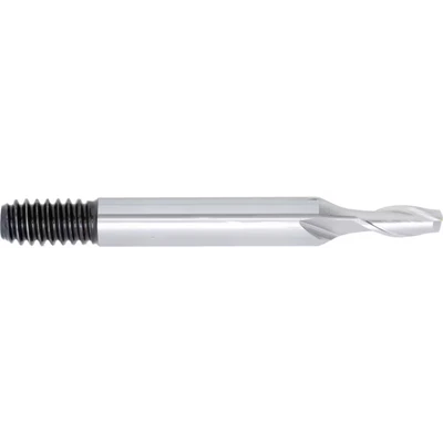 Image of Sherwood 4.00MM HSS 2 Flute Threaded Shank Short Series Slot Drill