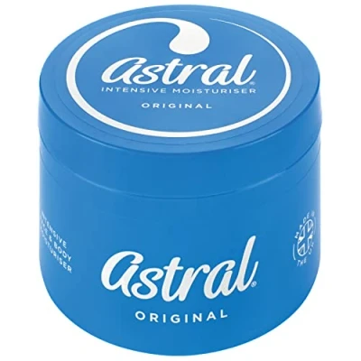 Image of ASTRAl Face &amp; Body Intensive Moisturiser Cream, with glycerin and petrolatum, 500ml