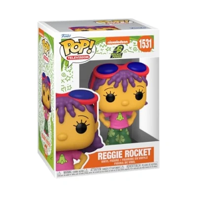 Image of Funko POP! TV: Nick Rewind Reggie Rocket Nickelodeon Slime Collectable Vinyl Figure Gift Idea Official Merchandise Toys for Kids &amp; Adults Ad Icons Fans Model Collectors