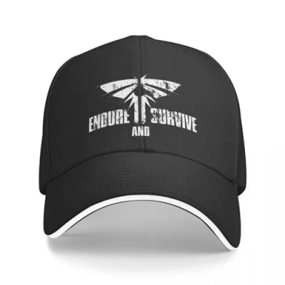 Image of BrAvee Baseball Cap Hip hop Last of Us Endure Game Washed Men&#039;s Outdoor Trucker Snapback Caps Dad Hat Golf Hats Birthday Gift Christmas