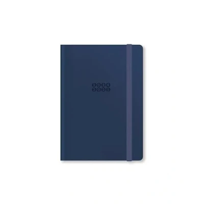 Image of Letts of London Edge A6 academic 2024/2025 week to view with notes (18m) diary Navy