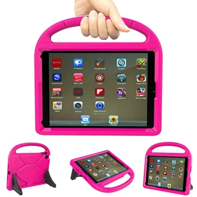 Image of TrendGate Case for New iPad 9.7 Inch 2018/2017 6th/5th Generation Lightweight Shockproof Kids Cover with Handle and Kickstand Air/iPad Air 2/iPad Pro Tablet Pink