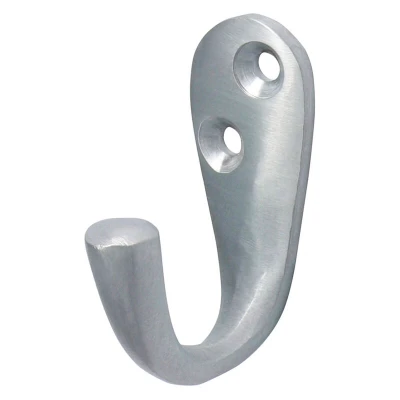 Image of 11x TIMCO Single Robe Hook Satin Chrome 200347