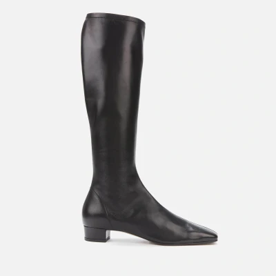 Image of BY FAR Women&#039;s Edie Leather Knee High Boots UK 3