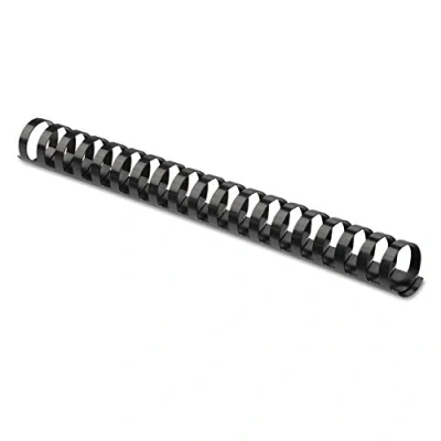 Image of Fellowes 52383 Plastic Comb Bindings, 1&quot; Diameter, 200 Sheet Capacity, Black (Pack of 10 Combs)