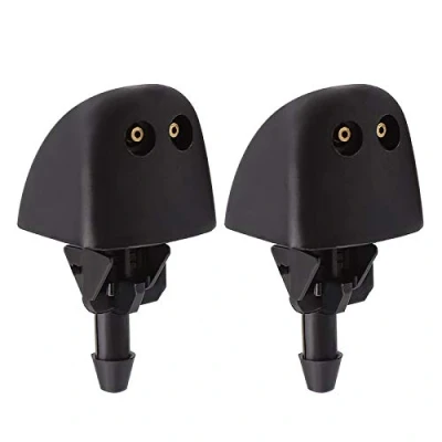 Image of OTOTEC 2Pcs Car Front Windshield Windscreen Wiper Washer Nozzles 93160047 Compatible with Vivaro J7 F7 2001 2014 Replacement Parts