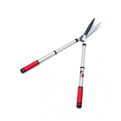 Image of Kimura® Pro Telescopic Garden Shears Premium Hedge Shears, Patented Gearing Technology, Lightweight Extendable Aluminium Handles, Japanese SK5 Steel Blades, Heavy Duty Gardening 650 850mm