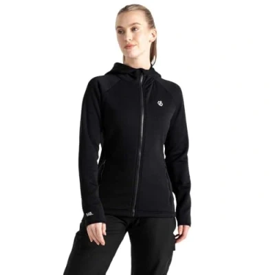 Image of Dare 2b Women&#039;s Stylish Density Core Stretch Midlayer Black, Size: 10