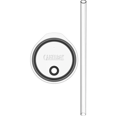 Image of CAMELBAK Tumbler Lid Straw, Clear/Black, M