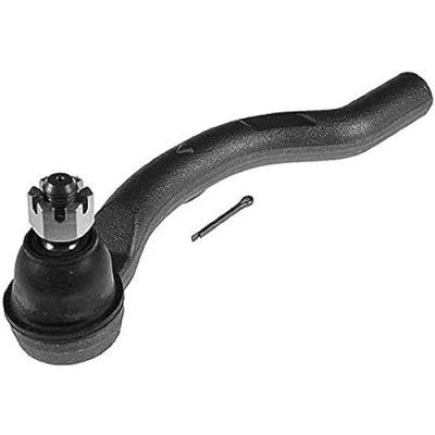 Image of 53560SMG003 Track rod end FEBI BILSTEIN 42237 Front Axle Left with crown nut HONDA: CIVIC 8 Hatchback