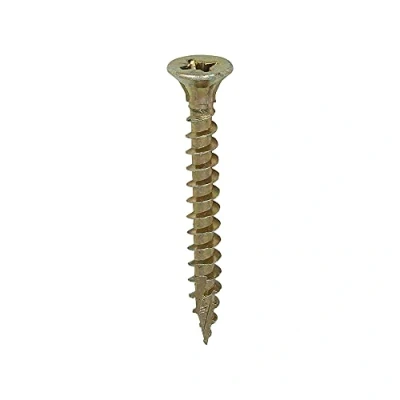 Image of TIMco 45040C2 C2 PZ2 CSK ZYP Classic Screw 4.5 x 40 Yellow (Box of 200)