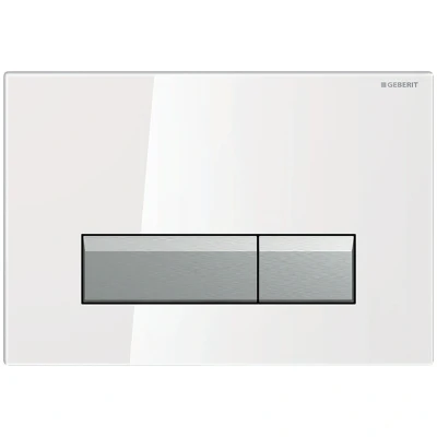 Image of Geberit Sigma40 GL dual flush plate white (115.600.SI.1)
