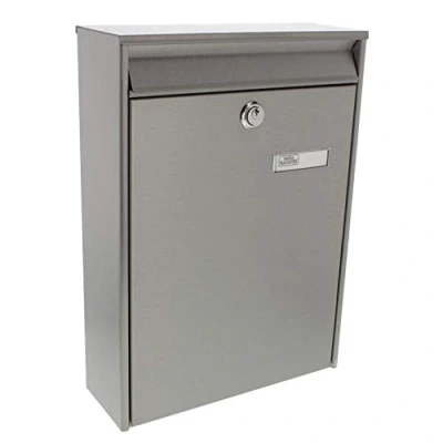 Image of Burg Wächter 38060 Letterbox Berlin 3777 NI, Stainless Steel