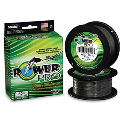 Image of Shimano Power Pro &#039;Moss Green&#039; 0,76mm (275m) Braided fishing line