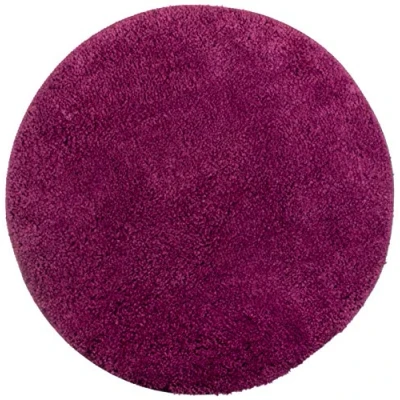 Image of Brandsseller Bath Mat, Diameter 60 cm, Round Berry