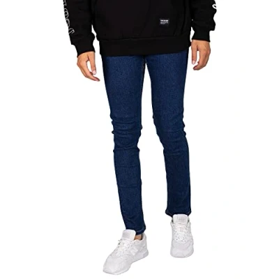 Image of Dr Denim Men&#039;s Chase Jeans, Moat Plain Dark Blue, 34/32