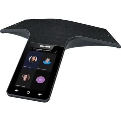 Image of Yealink CP965 IP Power Over Ethernet, Touch Sensitive HD Conference Phone with 5 inch Multi Screen, Android 11.0, Optimal Audio &amp; Full Duplex Technology (Microsoft Teams Edition) Black