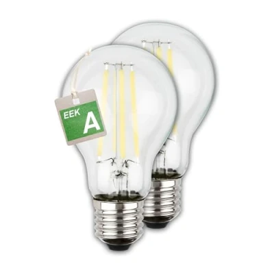 Image of Briloner LED bulb E27 4W clear 3000K 840 lm EEC A 2er