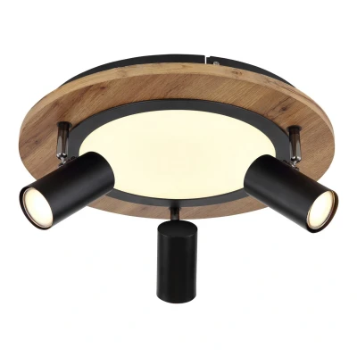 Image of Globo Kassu ceiling light in wood design Ø 40cm