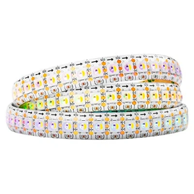 Image of BTF LIGHTING RGBW RGBNW RGB+Natural White SK6812 (Similar WS2812B) Individually Addressable 3.3ft 144LEDs/Pixels/m Flexible 4 Colors in 1 LED Dream Color Strip IP65 Waterproof DC5V PCB