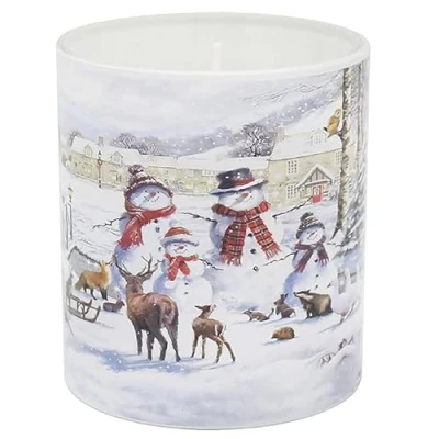 Image of The Leonardo Collection Scented Christmas Candle Spiced Vanilla and Cinnamon Richard Macneil Magic of Design Festive Gift for Him/Her