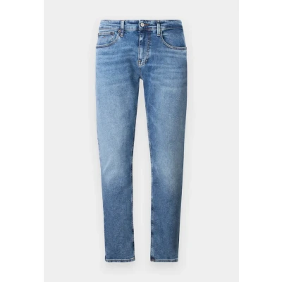 Image of Tommy Jeans Austin SLIM Tapered Fit, Men&#039;s, Size: 34x30, Denim medium