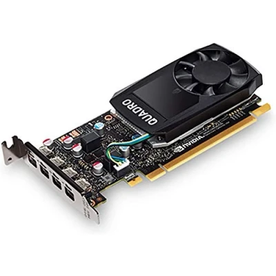 Image of HP Nvidia Quadro P620 2GB Graphics Card (Quadro P620, 2GB, GDDR5, 128 Bit, 5120 x 2880 Pixels, PCI Express x16 3.0), 3ME25AA (Renewed)