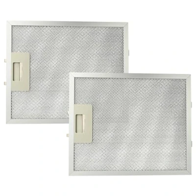 Image of 2x Filter metal Grease compatible with aeg hc 5690 m Extractor Fan 27.7 x 23 0.9cm Vhbw