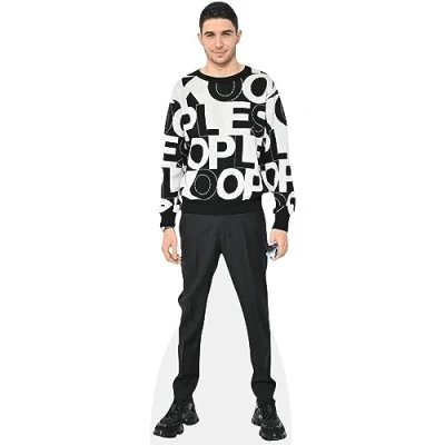 Image of Esteban Ocon (BW) Mini Size Cutout