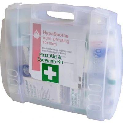 Image of Safety First Aid Evolution BS 8599 Compliant &amp; Eyewash Kit Small Fully Stocked
