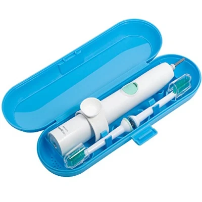 Image of Nincha Portable Electric Toothbrush Travel Case for Philips Sonicare Series Durable, Environmentally Friendly, Breathable, Food Safe Plastic Material(Blue)