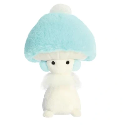 Image of Aurora, 99383, Sparkle Tales Earmuffs Fungi Friends 9In, Soft Toy, Mint &amp; White
