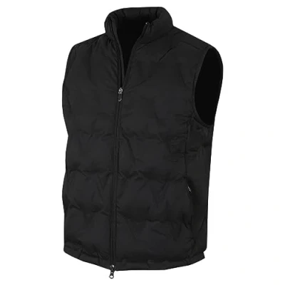Image of Callaway Golf Mens Chev Welded Quilted Vest Gilet Caviar XL