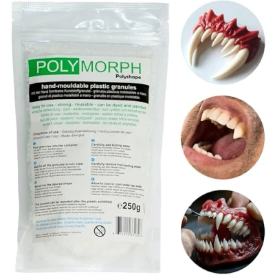 Image of 250g Polyshape Polymorph Hand mouldable Plastic Bag