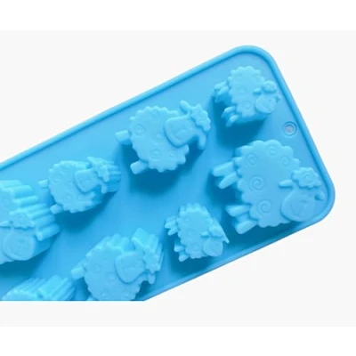 Image of TTOA Sheep Silicone Chocolate Mould Cake Jelly Candy Decoration